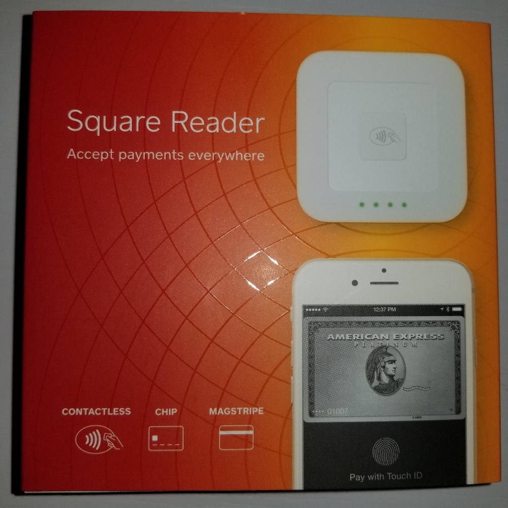 Squared Contactless/Chip reader & plug in swipe